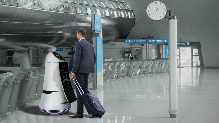 Airport Guide Robots